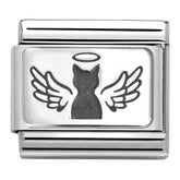 Nomination Composable Classic Link 330111/45 Angel Cat in 925 Silver